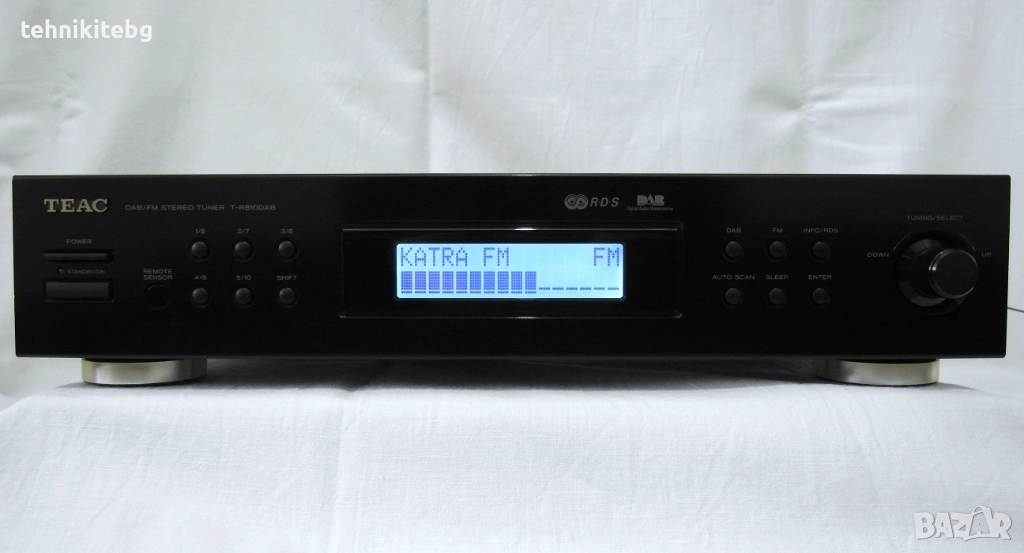 ⭐⭐⭐ TEAC T-R610DAB ⭐⭐⭐ Качествен и модерен тунер с FM и DAB честоти, снимка 1