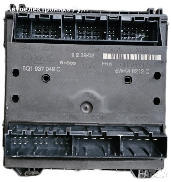 Комфорт модул VW Polo 1.2 i 69,SEAT IBIZA SKODA FABIA, конски сили, 6Q1937049C, снимка 1