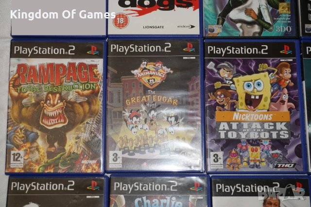 Игри за PS2 Reservoir Dogs/Rampage Total Destuction/Animaniacs/Portal Runner/Nicktoons/Top Trumps/, снимка 4 - Игри за PlayStation - 51864471
