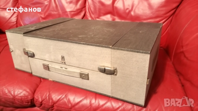 Ретро грамофон-куфар, СУПРАФОН, SUPRAPHON, GZC641A, снимка 13 - Антикварни и старинни предмети - 52750139