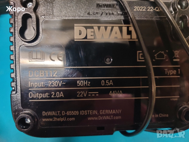 Винтоверт DEWALT DCD 708 , снимка 7 - Винтоверти - 52006555