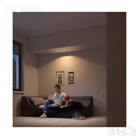 Нови Philips - К-кт 3 бр. LED димируеми лунички Hue MILLISKIN 1xGU10/5,7W/230V 2200-6500K, снимка 7 - Лед осветление - 53670919