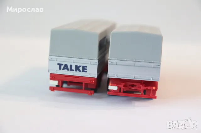 HERPA H0 1/87 MERCEDES BENZ КАМИОН ТИР МОДЕЛ, снимка 6 - Колекции - 50142671