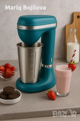 Миксер за фрапе Voltz, 100W, 450мл. мерителна чаша, снимка 3 - Миксери - 53689882