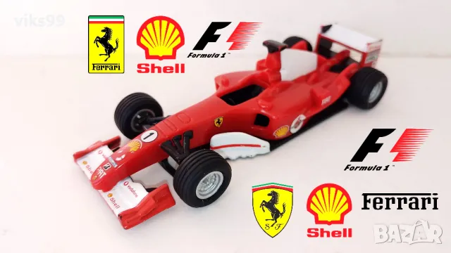 Ferrari F 2005 Formula One F1 Shell V-Power 1:38, снимка 1 - Колекции - 48892968