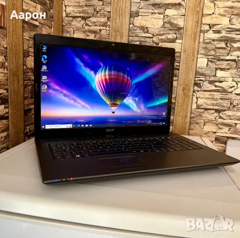 Голям лаптоп Acer 17.3” / 4x2.50Ghz / 8GB Ram / 500GB / 2 видео карти , снимка 8 - Лаптопи за дома - 46836364