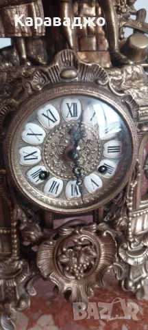 Каминен Комплект, снимка 6 - Стенни часовници - 49705706