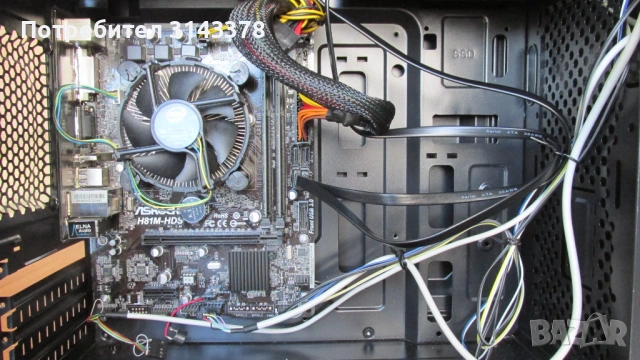 Компютър с четириядрен i5-4670 и 8 GB DDR3, снимка 4 - За дома - 54112710