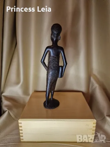 Африканска фигура , снимка 2 - Антикварни и старинни предмети - 48818373