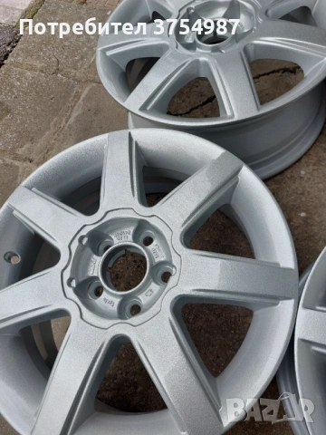 Алуминиеви джанти 5×100×57.1-15 цола , снимка 5 - Гуми и джанти - 53176159