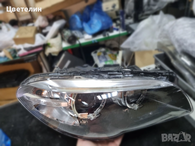 Десен фар BMW 5 F10 Xenon Adaptive Facelift десен бмв 5 ф10 завиващ, снимка 6 - Части - 52945370