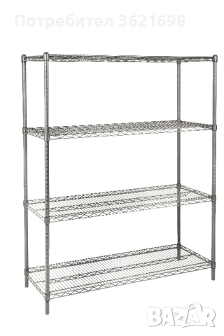 Метални стелажи от неръждаема стомана 304, снимка 7 - Стелажи и щандове - 54111638