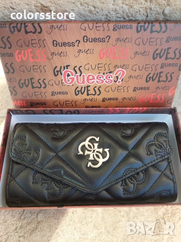 Черен портфейл Guess/SG47n , снимка 2 - Портфейли, портмонета - 53836858