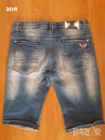 Къси дънки за момче,146 размер, снимка 5 - Детски панталони и дънки - 45297108