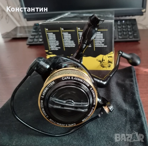 Макара Black cat Passion FD 80, снимка 2 - Макари - 52947434