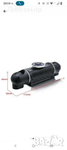 Камера за кола с 4 лещи, K11, 3'' екран, Full HD, ъгъл 170 градуса, G сензор,, снимка 10 - Аксесоари и консумативи - 53396175