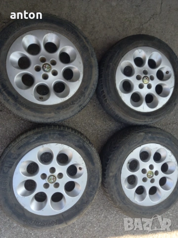 4 броя джанти с гуми 