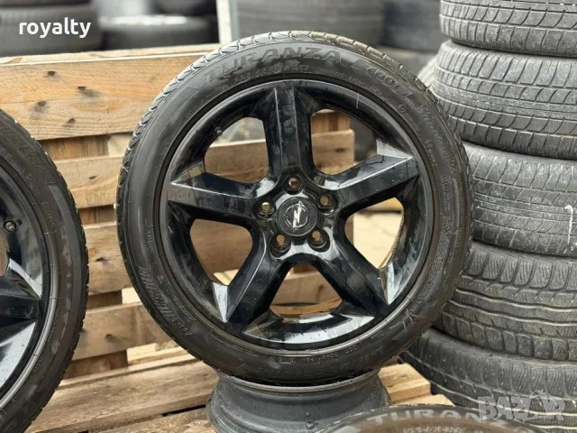 5х110 Джанти 17 Цола Опел 5x110 Opel Оригинални джанти за Опел ЕТ 39 J 7 ЦО 65.1 225 45 17 летни гум, снимка 4 - Аксесоари и консумативи - 54010878