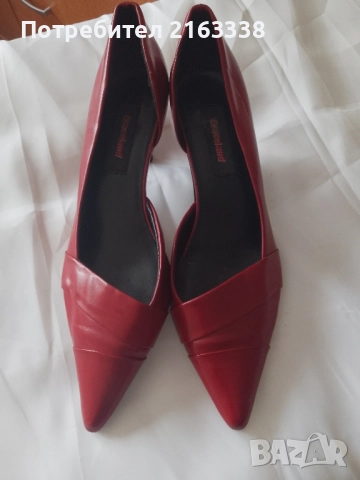 Червени обувки GRACELAND н.40, снимка 2 - Дамски обувки на ток - 52027845