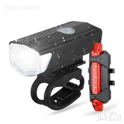 Фар и Стоп за велосипед, батерии, снимка 3 - Аксесоари за велосипеди - 44526540