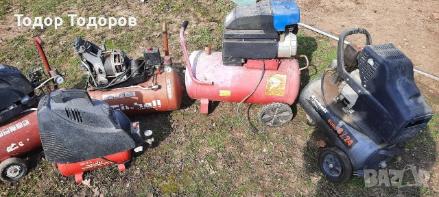 Компресор за въздух 50 25 и 6 литра 12 броя, снимка 4 - Компресори - 53693837