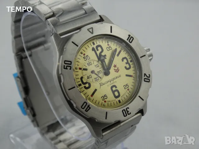 ВОСТОК КОМАНДИРСКИЕ АВТОМАТИЧЕН ref: 350749 - Верижка от стомана 316L, снимка 8 - Мъжки - 50354186