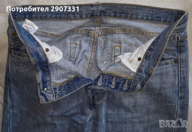 Дънки Levi Strauss 501. W 34, L 32, снимка 3 - Дънки - 45634726