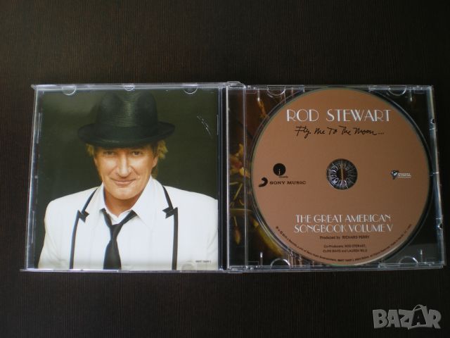 Rod Stewart ‎– Fly Me To The Moon... The Great American Songbook Volume V 2010 CD, Album, снимка 2 - CD дискове - 45472055