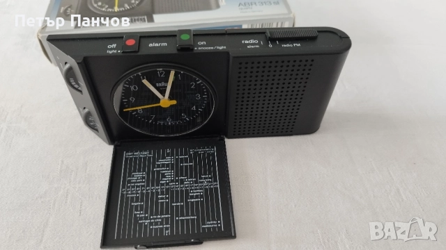 Braun Abr-313sl radio alarm / Радио будилник / часовник , снимка 3 - Радиокасетофони, транзистори - 52087183