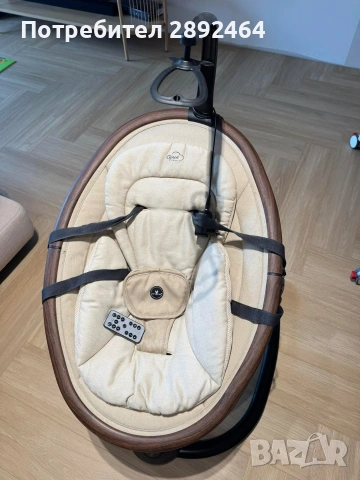 Бебешка електрическа люлка шезлонг Cangaroo Cloud Premium, снимка 2 - Други - 53507764