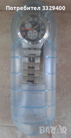 SWATCH-IRONY-DIAPHANE-Chronograph-water resistant-мъжки часовник, снимка 6 - Мъжки - 46174854