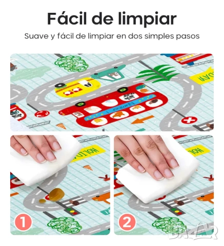 килим за игра с две лица 120/180, снимка 6 - Други - 53003061