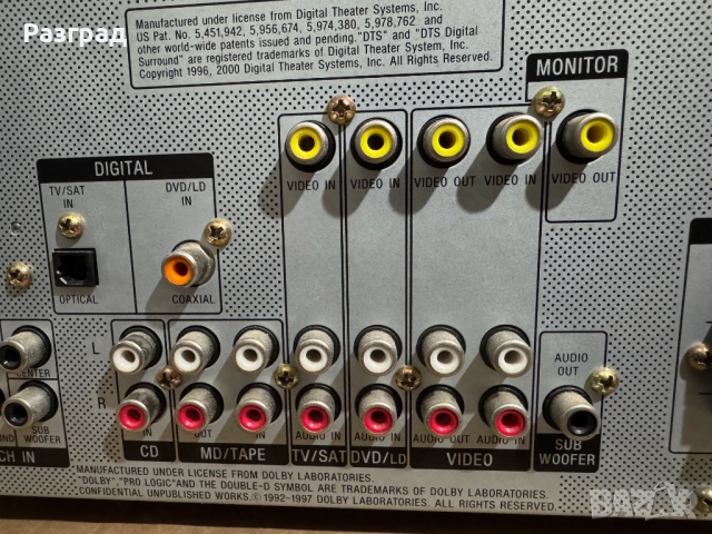 Ресийвър SONY STR-DE475, снимка 10 - Ресийвъри, усилватели, смесителни пултове - 52558720