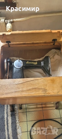 Шевна машина Lucznik/Ретро , снимка 3 - Шевни машини - 54186873