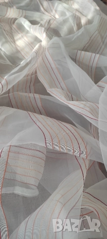 Комплект от 2 пердета/ завеси* Готови за окачване* Като нови, снимка 2 - Пердета и завеси - 51444379