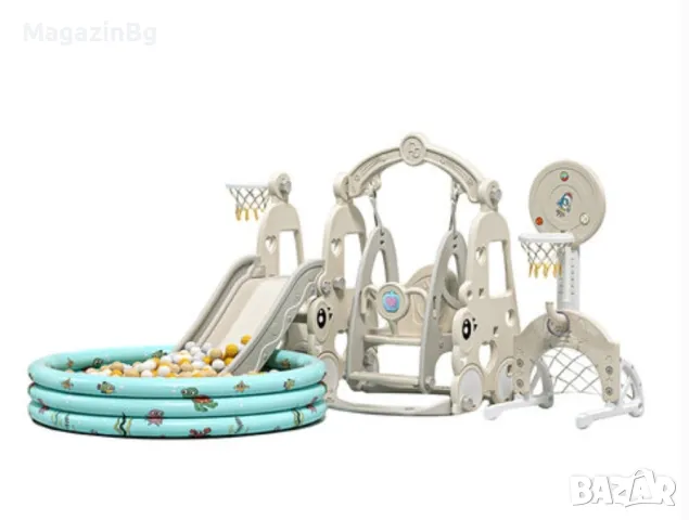 Пързалка с люлка 7в1 Playground , снимка 3 - Други - 50284723