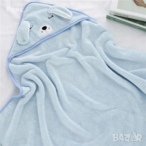 Бебешка кърпа-пелена хавлия за баня, снимка 2 - Други - 52697191