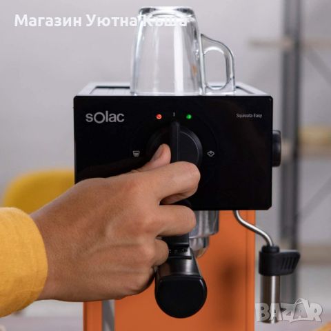 НОВА Кафемашина с ГАРАНЦИЯ Solac Squissita CE4502, снимка 2 - Кафемашини - 42437949