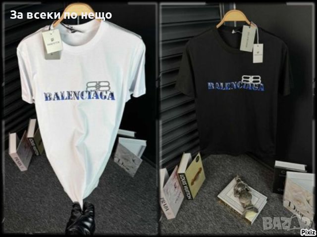 Мъжка тениска Balenciaga Код I25, снимка 1 - Тениски - 46369944