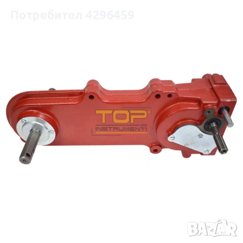 Редуктор за мотофреза 3 скорости, чугунен за двигатели 5.5-7.5 конски сили, снимка 2 - Градинска техника - 53618889