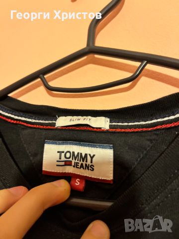 Tommy Hilfiger Jeans Slim Fit Мъжка Блуза, снимка 4 - Блузи - 45120651