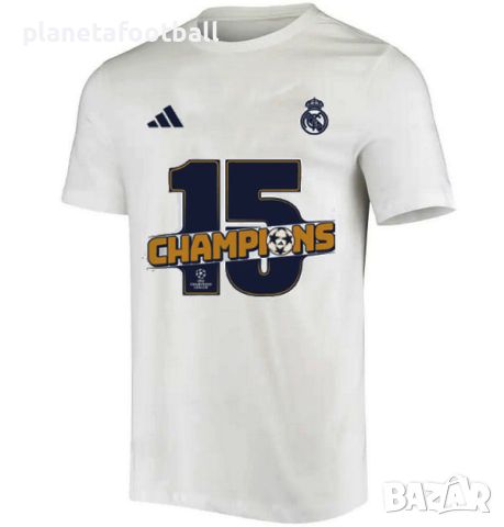 Нова тениска на Реал Мадрид Шампион на Европа 2024!Real Madrid!, снимка 1 - Фен артикули - 46089893