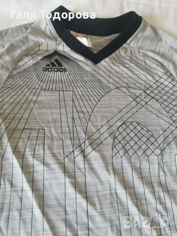 Оринална тениска Адидас Меси 146см, снимка 2 - Детски тениски и потници - 51441643