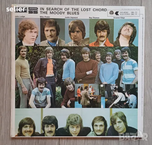 The Moody Blues ‎– In Search Of The Lost Chord Английско издание 1968г 1-ва преса Стил: Rock Psyched, снимка 2 - Грамофонни плочи - 47792454