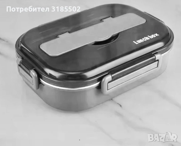 Кутия за храна подходяща и за бебешка храна. Изработена със стомана тип 304. Подходяща е за миене в , снимка 11 - Кутии за храна - 51393844