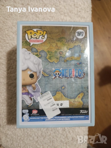 Фигурка на Funko pop LUFFY GEAR FIVE със кутия светеща в тъмното., снимка 2 - Фигурки - 53712459