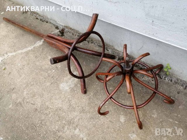 Соц Стара Виенска Закачалка., снимка 3 - Антикварни и старинни предмети - 45571019