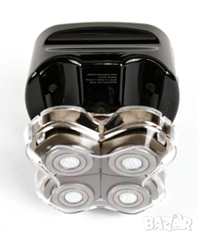 Тример, самобръснака за глава - Skull Shaver Pitbull Silver PRO, снимка 4 - Тримери - 53446432