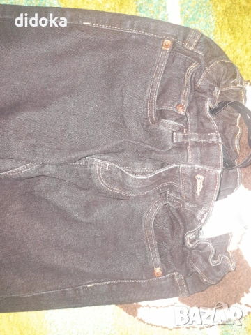 Тъмносини дънки 152 см, снимка 4 - Детски панталони и дънки - 53752283