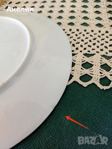 PMR бели с кобалтов кант сетове чудесни! , снимка 7 - Чаши - 54187225